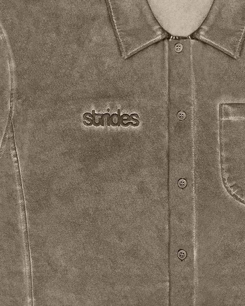 Ranger Shirt Brown Oil Wash-IYAMIUIO