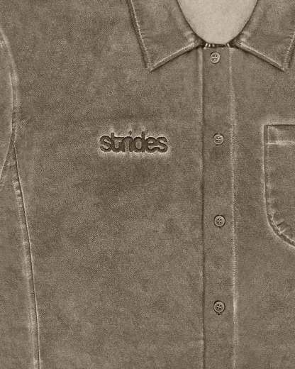 Ranger Shirt Brown Oil Wash-IYAMIUIO