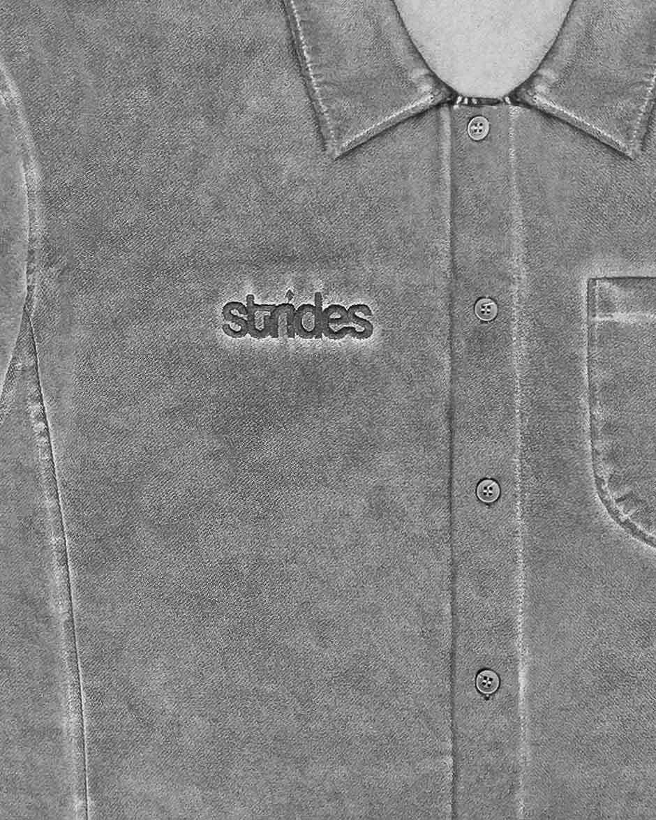 Ranger Shirt Grey Oil Wash-IYAMIUIO