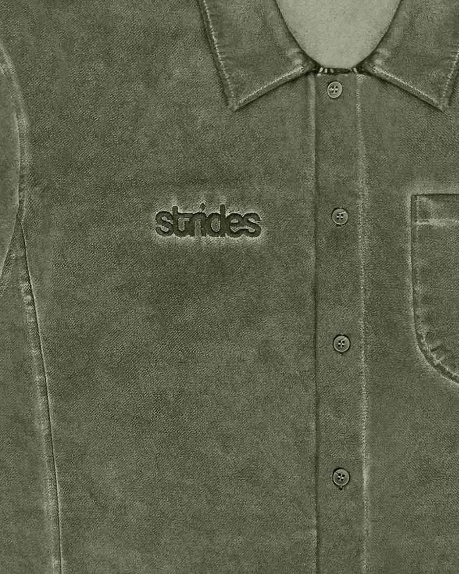 Ranger Shirt Olive Oil Wash-IYAMIUIO