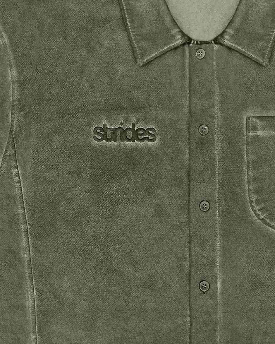 Ranger Shirt Olive Oil Wash-IYAMIUIO