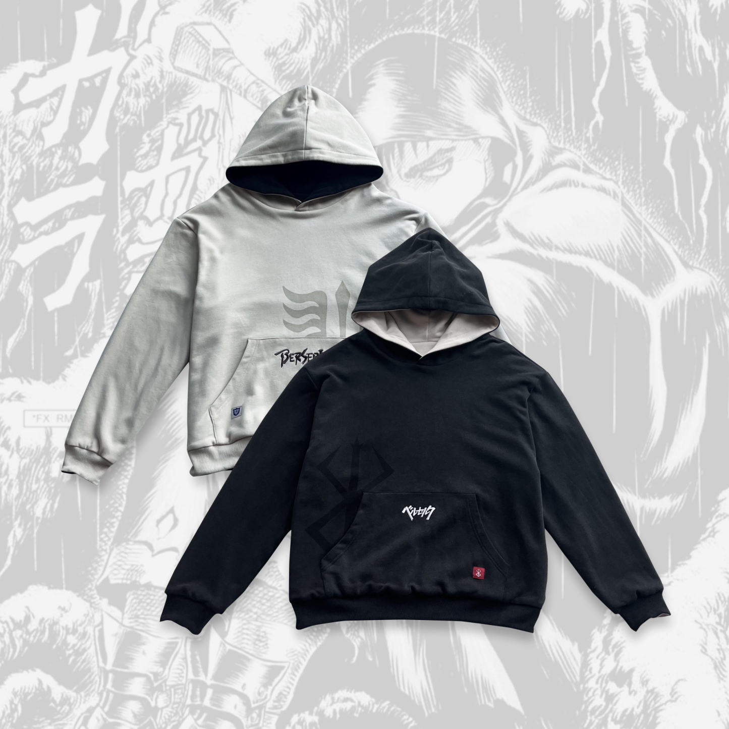 Berserk Reversible Hoodie-IYAMIUIO
