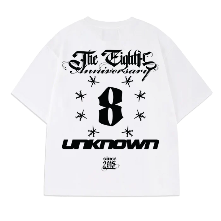 WHITE 8 YEAR TEE-IYAMIUIO