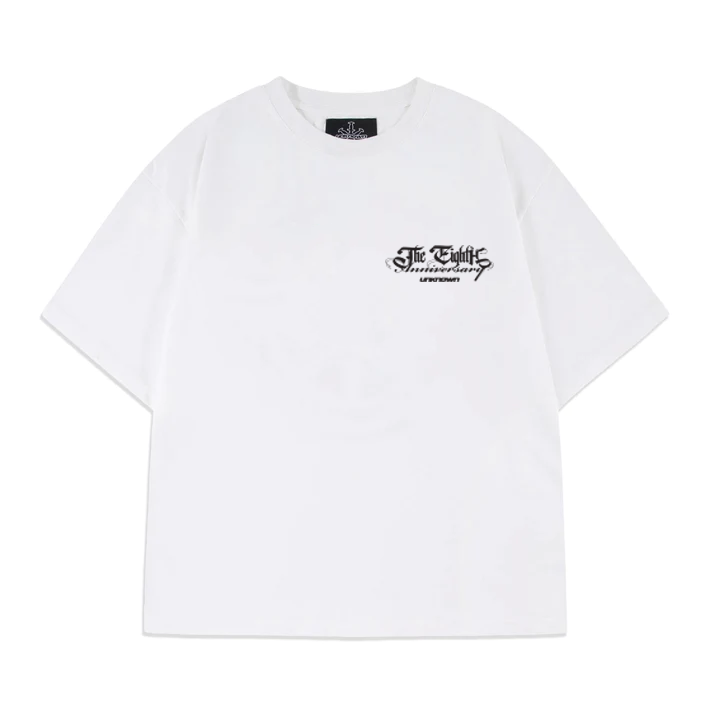 WHITE 8 YEAR TEE-IYAMIUIO