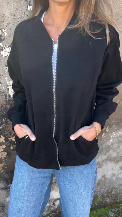 CLEARANCE SALE🔥 Casual Zipper Jacket Coat