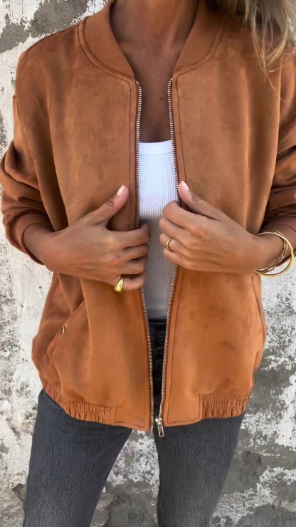 CLEARANCE SALE🔥 Casual Zipper Jacket Coat