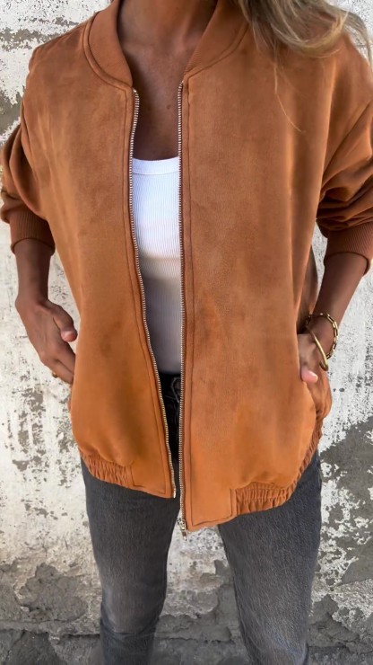 CLEARANCE SALE🔥 Casual Zipper Jacket Coat