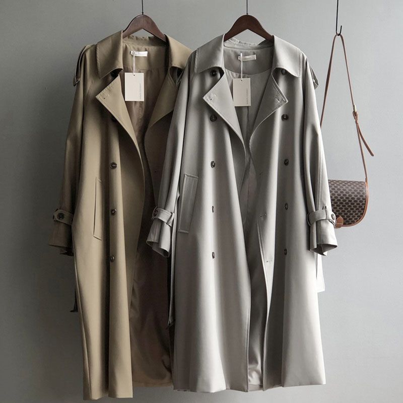 (Free Shipping)Oversized Trench Coat
