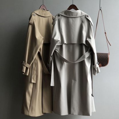 (Free Shipping)Oversized Trench Coat