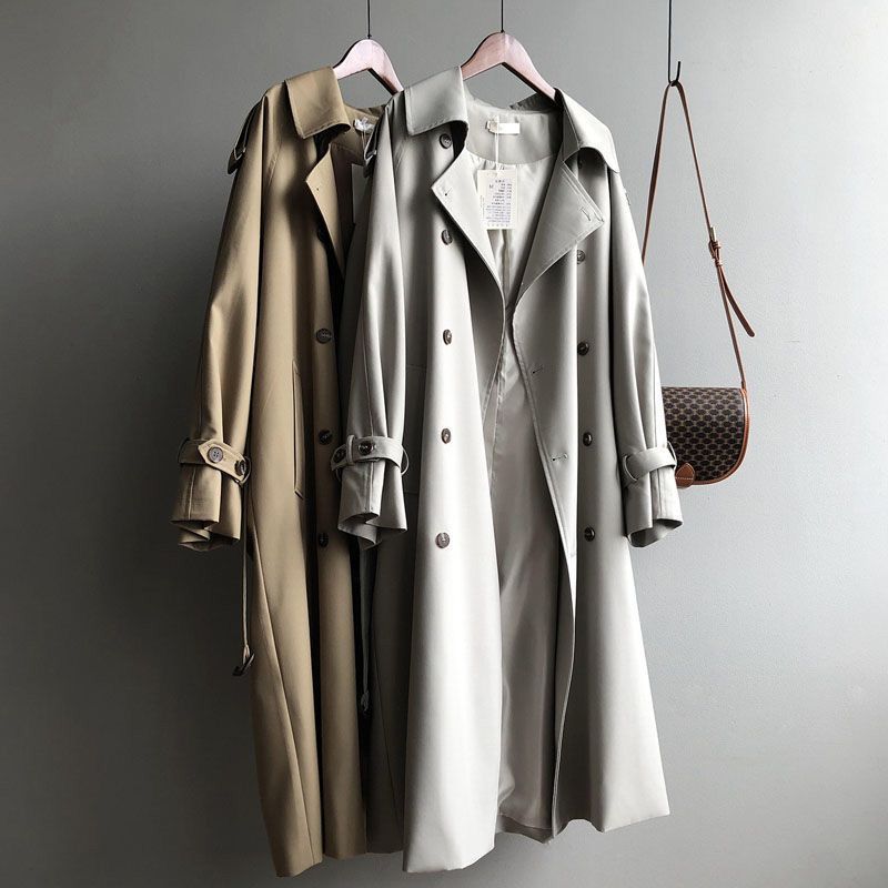 (Free Shipping)Oversized Trench Coat