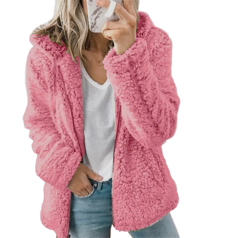 Women's Hooded Wool Coat
