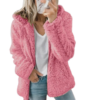 Women's Hooded Wool Coat
