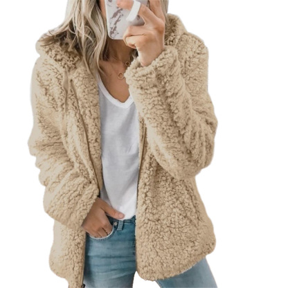 Women's Hooded Wool Coat