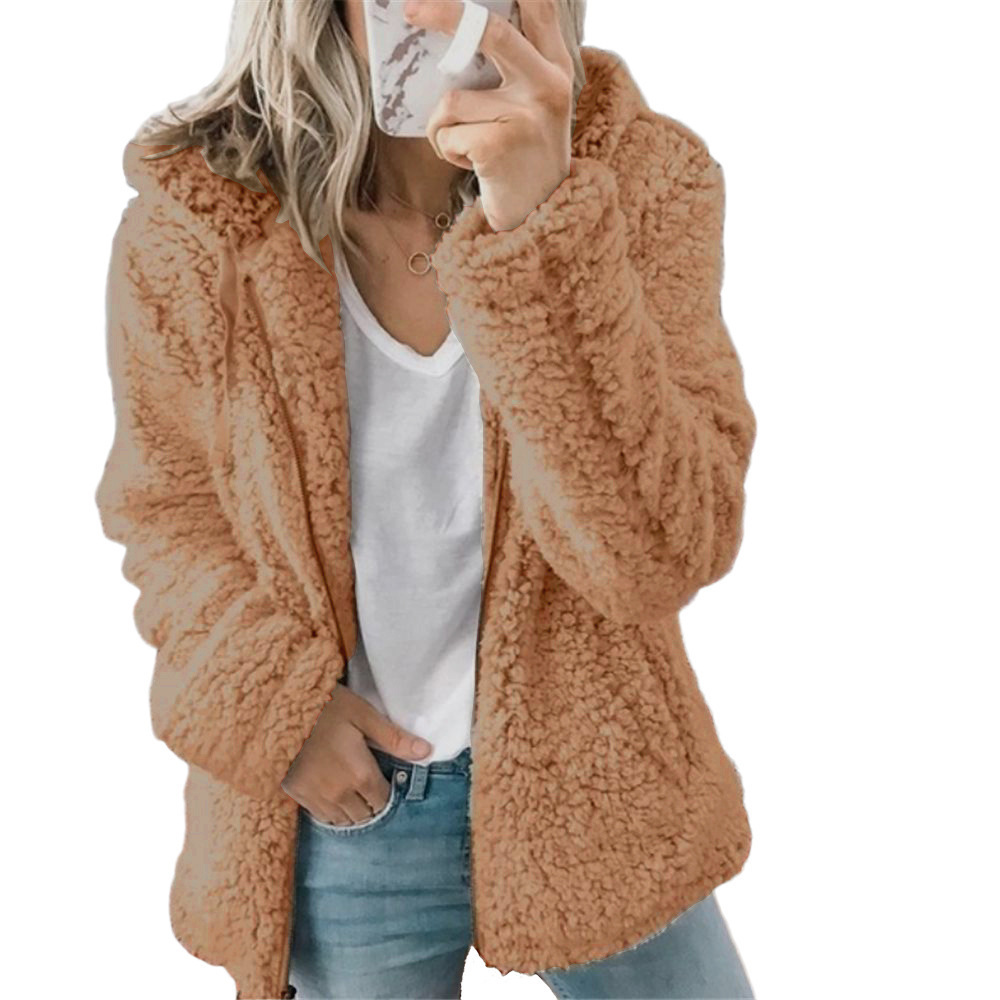 Women's Hooded Wool Coat