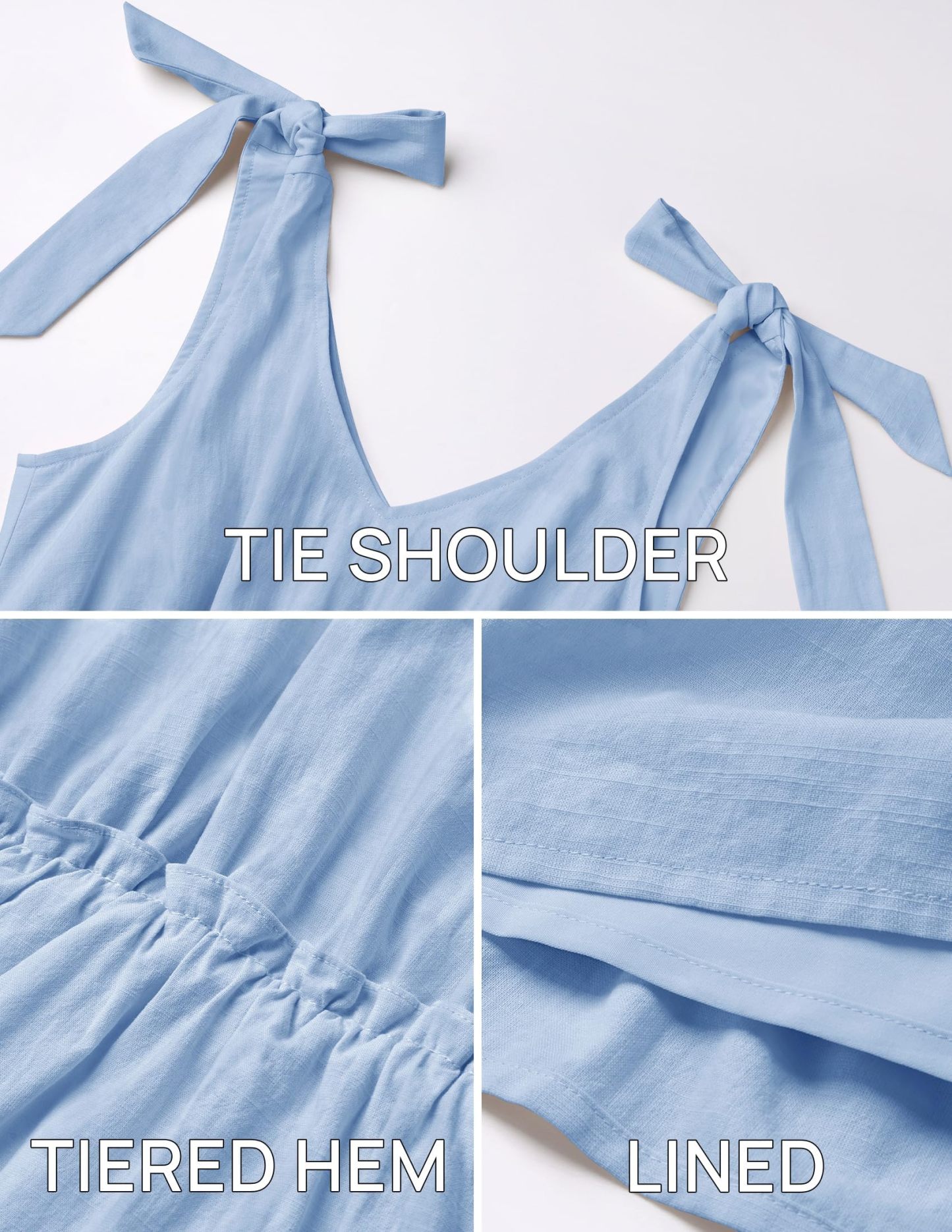 Summer Ruffle Sleeve V Neck Mini Dress