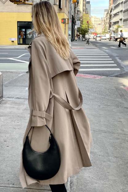 (Free Shipping)Oversized Trench Coat