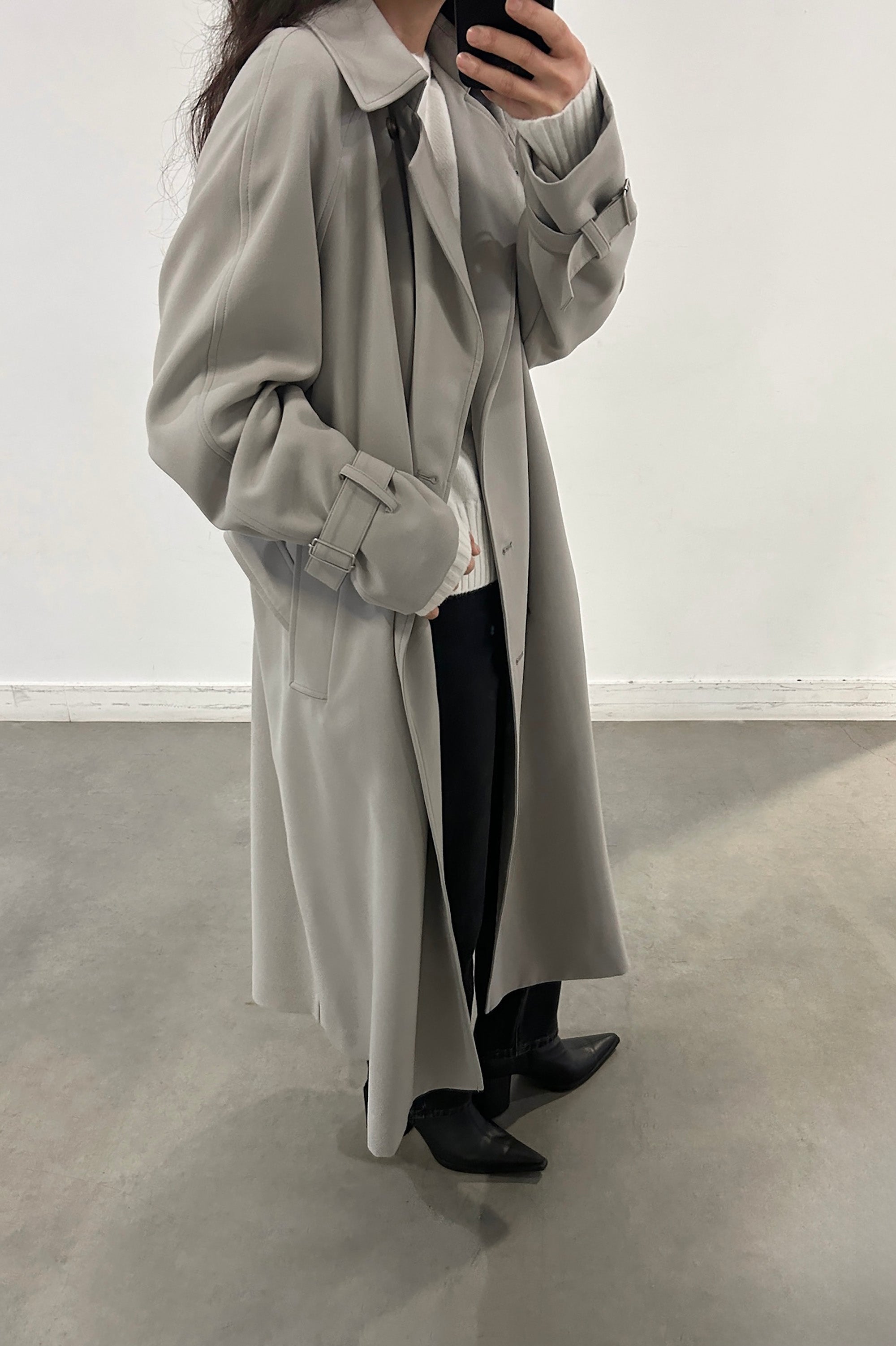 (Free Shipping)Oversized Trench Coat