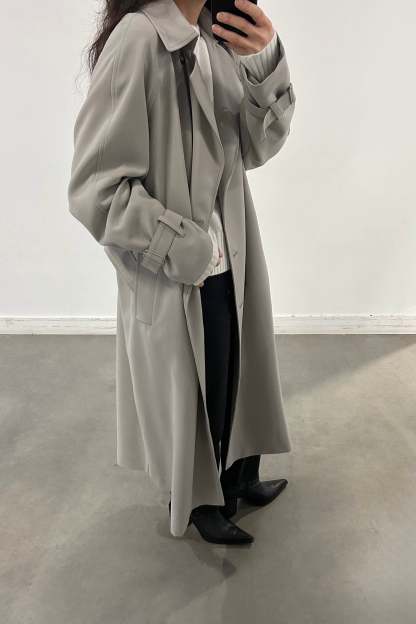 (Free Shipping)Oversized Trench Coat