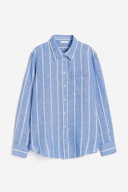 Linen Long Sleeve Shirt