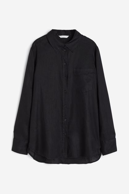Linen Long Sleeve Shirt