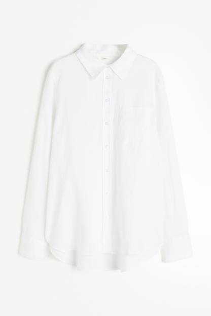 Linen Long Sleeve Shirt