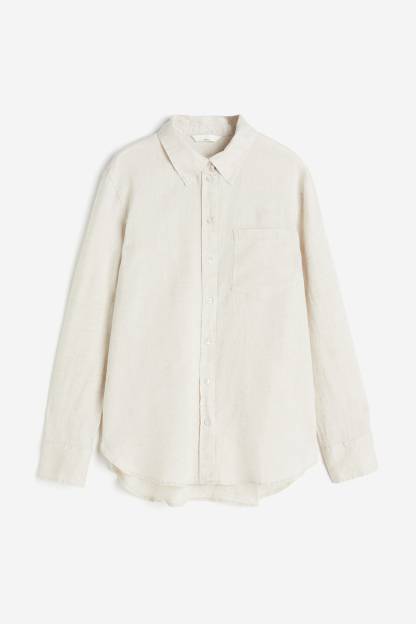 Linen Long Sleeve Shirt