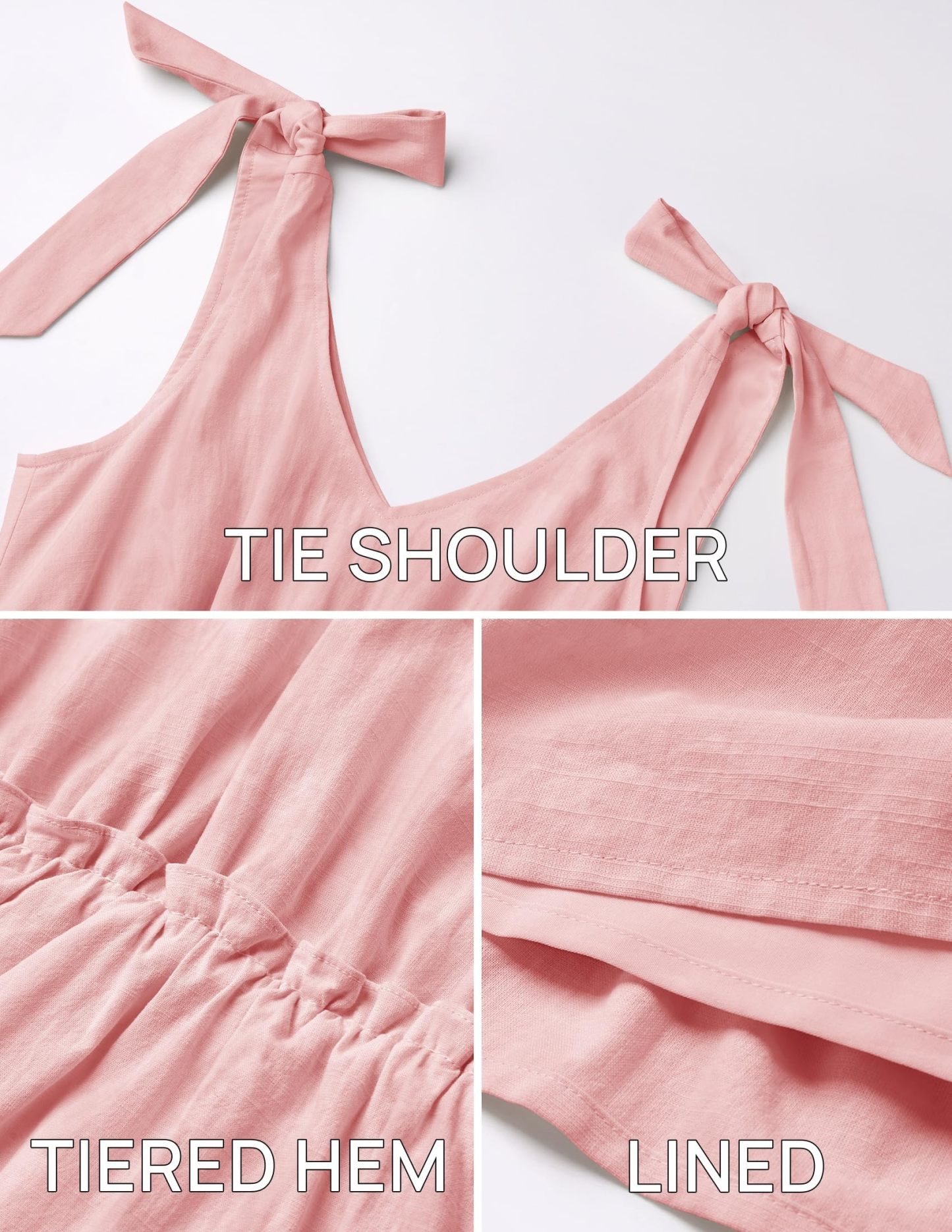 Summer Ruffle Sleeve V Neck Mini Dress
