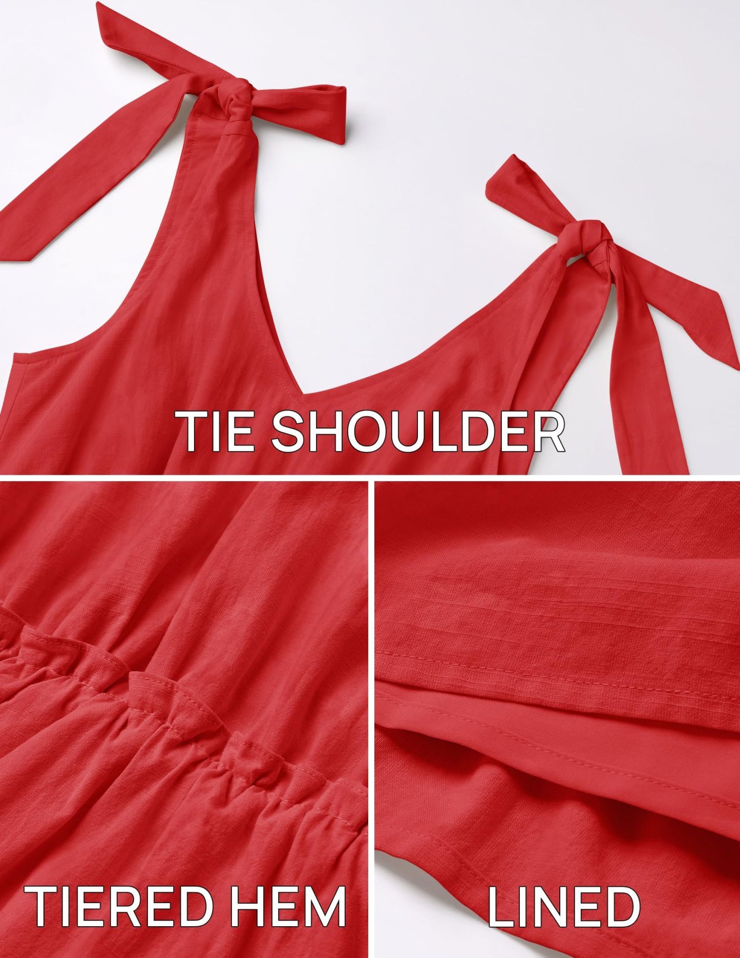 Summer Ruffle Sleeve V Neck Mini Dress