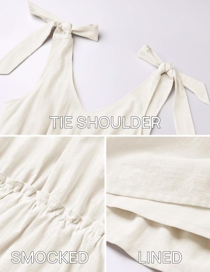 Summer Ruffle Sleeve V Neck Mini Dress