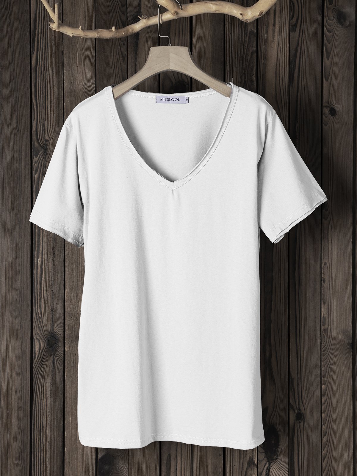 Short Sleeve V-neck Shirts
