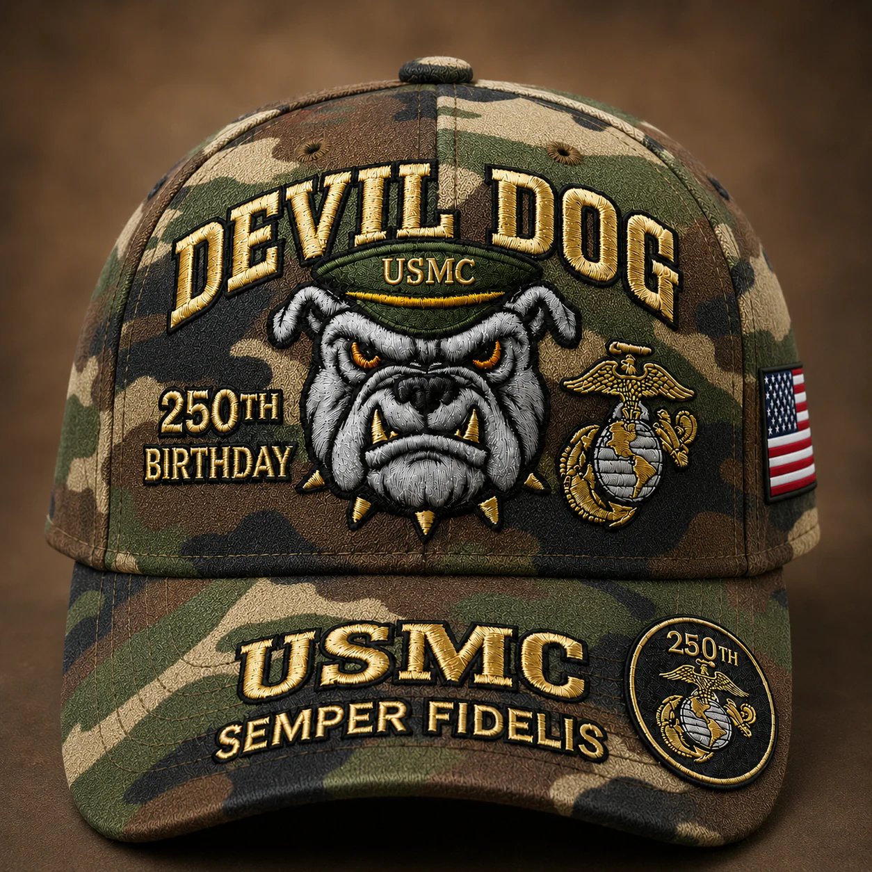 🔥 LAST DAY 50% OFF – 🇺🇸 USMC 250th Anniversary Cap