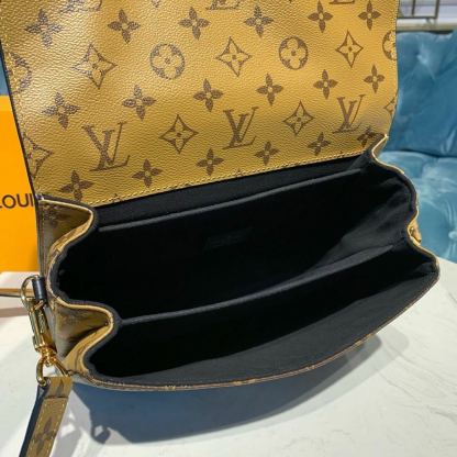 LV Pochette Metis Monogram Reverse Canvas For Women,  Shoulder And Crossbody Bags 9.8in/25cm LV M44876
