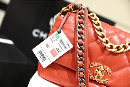 CHL 19 Handbag 26cm Red For Women AS1160