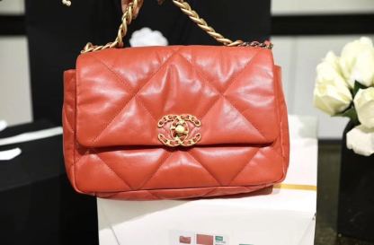 CHL 19 Handbag 26cm Red For Women AS1160