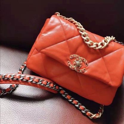 CHL 19 Handbag 26cm Red For Women AS1160