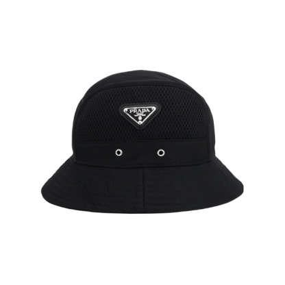 PD MESH PANEL BUCKET HAT BLACK