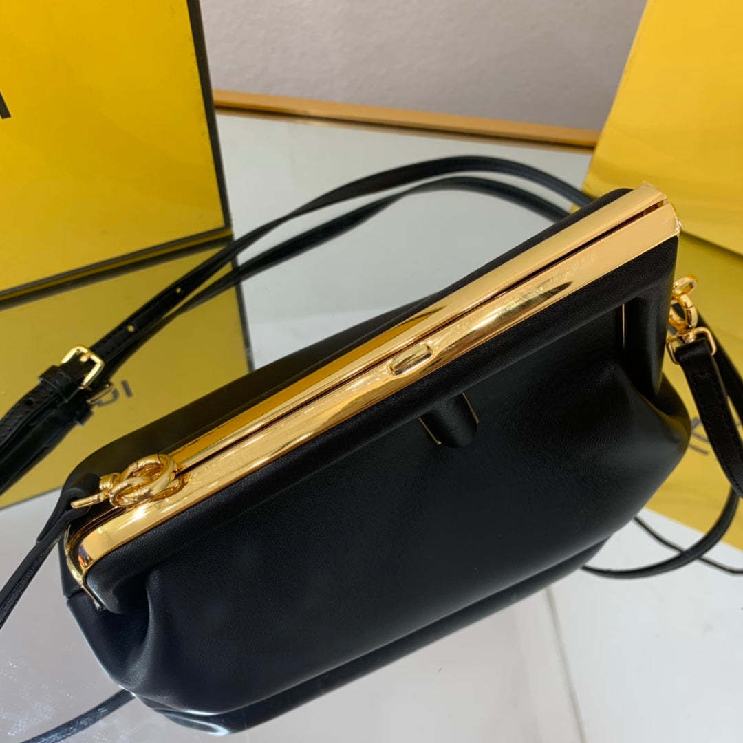 FI First Small Black For Women, Women&#8217;s HandBags, Shoulder And Crossbody Bags 10.2in/26cm FF 8BP129ABVEF0KUR