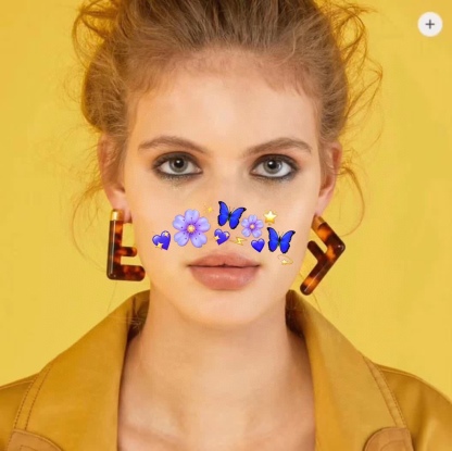 FD LOGO EARRINGS