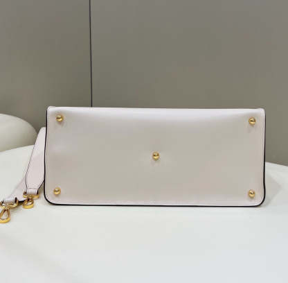 FI Way Medium White Bag For Woman 29.5cm/11.5in