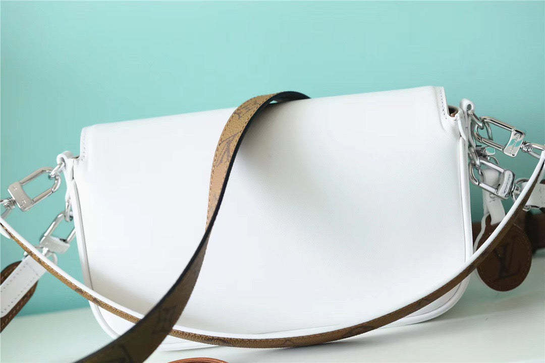 LV Swing Monogram White For Women,  Shoulder And Crossbody Bags 24cm/9.4in LV 