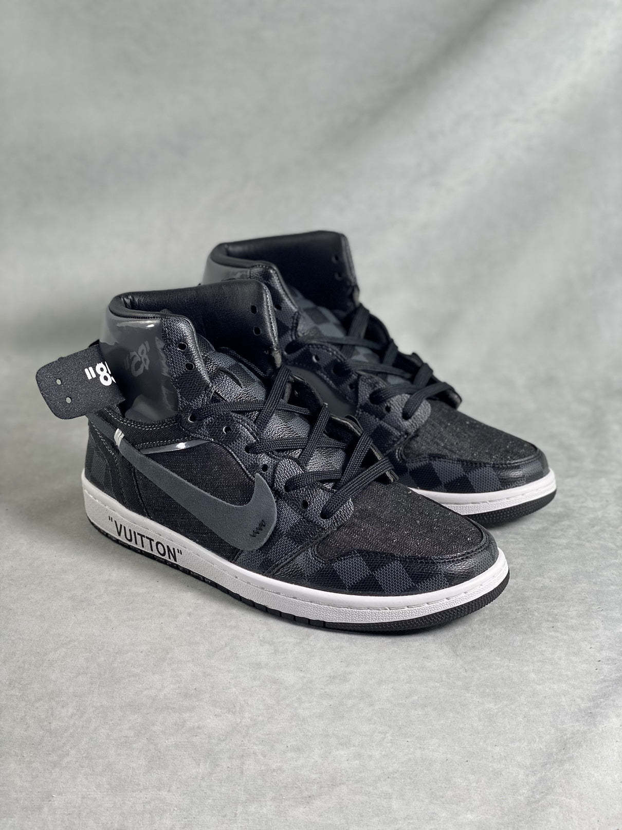Designer Air Jordan 1 x LV Logo
