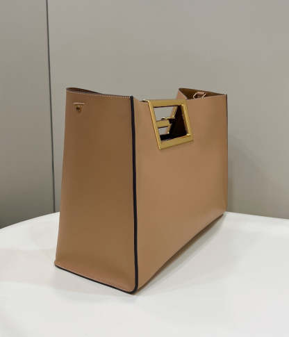 FI Way Medium Beige Bag For Woman 29.5cm/11.5in