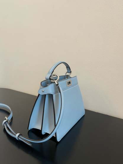 FI Peekaboo ISeeU Petite Light Blue Small Bag For Woman 20cm/8in