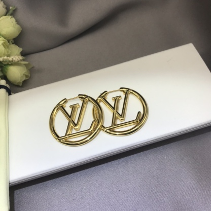 LV LOUISE HOOP EARRINGS M64288