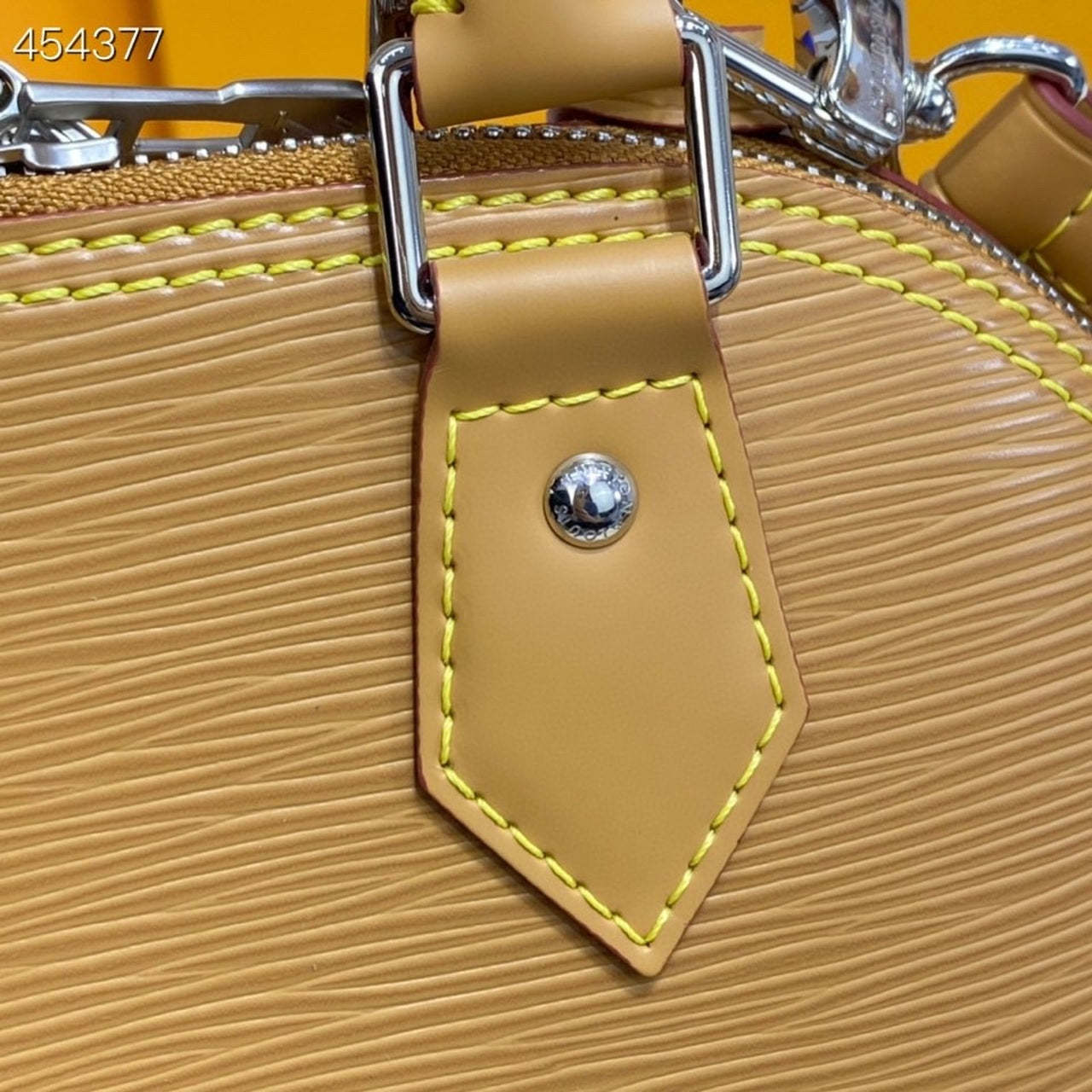 LV Alma BB Sunflower Yellow For Women, Women’s Handbags, Shoulder And Crossbody Bags 9.3in/23.5cm LV M59358