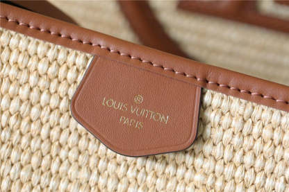 LV Saint Jacques Raffia Caramel Brown For Women,  Shoulder And Crossbody Bags 22.4in/57cm LV M59963
