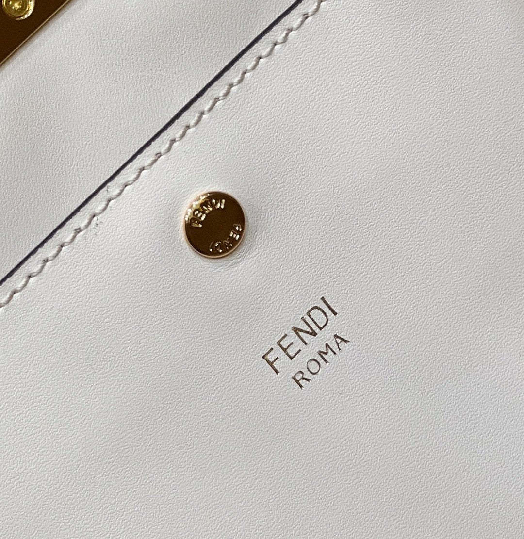 FI Way Medium White Bag For Woman 29.5cm/11.5in