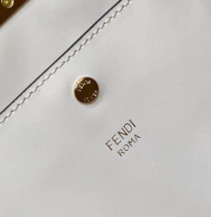 FI Way Medium White Bag For Woman 29.5cm/11.5in