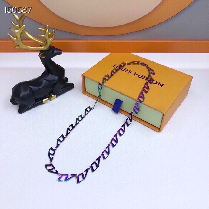 LV MULTICOLOR NECKLACE