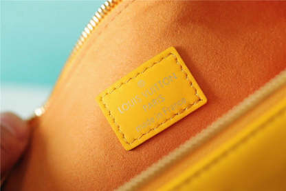 LV Coussin MM Monogram Yellow For Women, Women’s Handbags, Shoulder And Crossbody Bags 13.4in/34cm LV 